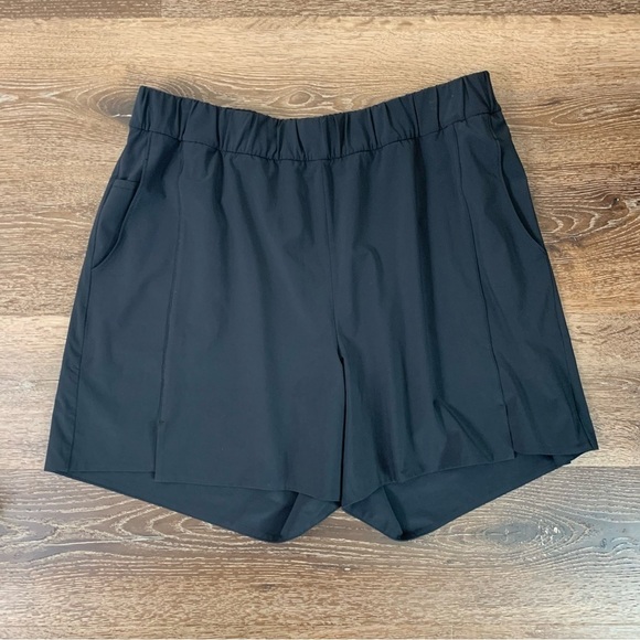 ADAY Pants - Aday Black At your peak women’s shorts with pockets XL